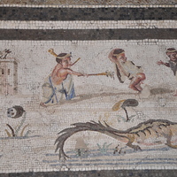 30 Mosaico nel museo di Priverno