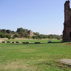 Visita al mausoleo di Cecilia Metella (febbraio 2012)